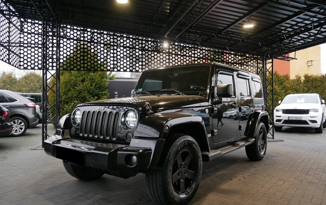 Jeep Wrangler cena 124894 przebieg: 66000, rok produkcji 2015 z Miłakowo małe 529